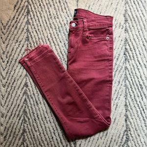 Gap Red True Skinny jeans